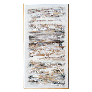 Ethereal Hand Painted Canvas in Frame