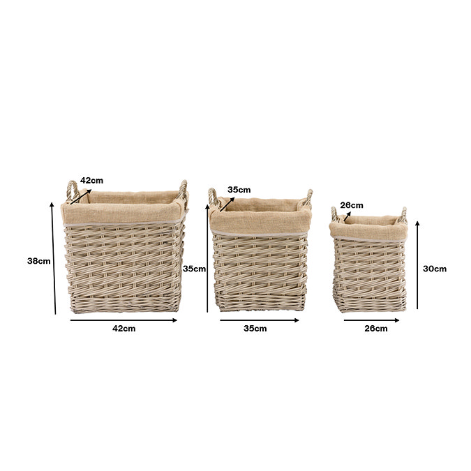 Etta set of 3 dimensions