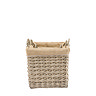 Etta set of 3 square lined baskets
