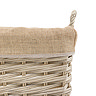 Etta set of 3 square lined baskets