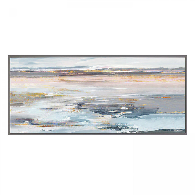 Even Tide Framed Canvas