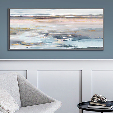 Even Tide Framed Canvas
