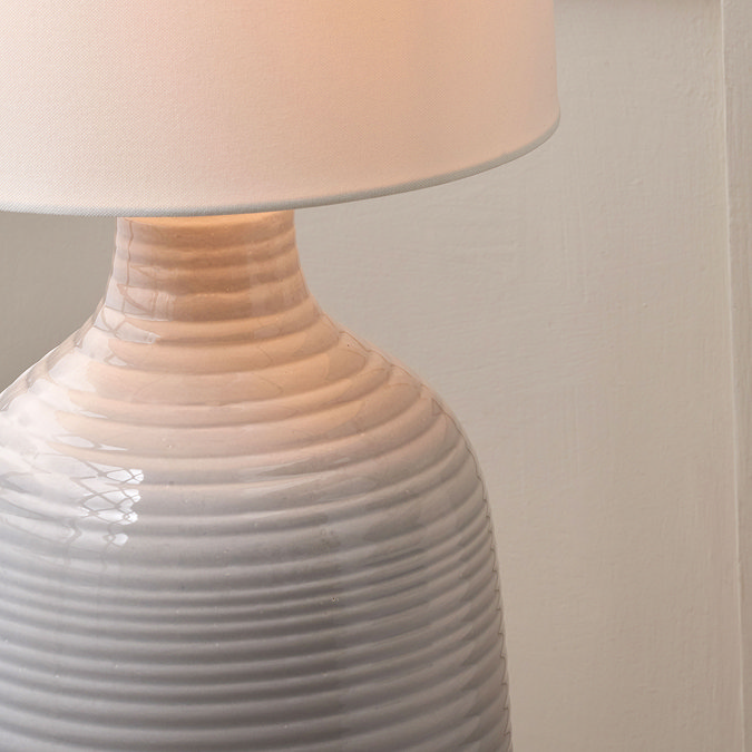 Everest ombre ceramic floor lamp