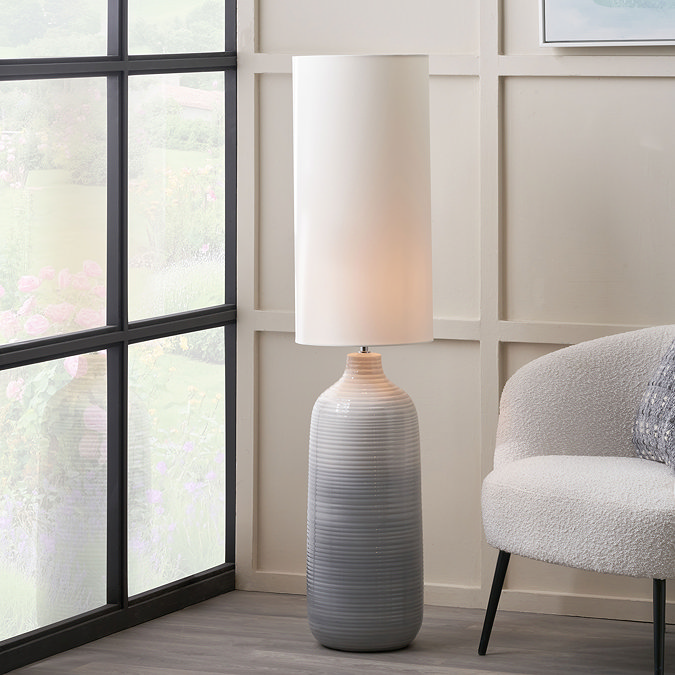 Everest Ombre ceramic floor lamp