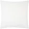back image of ivory cushion with plain velvet reverse