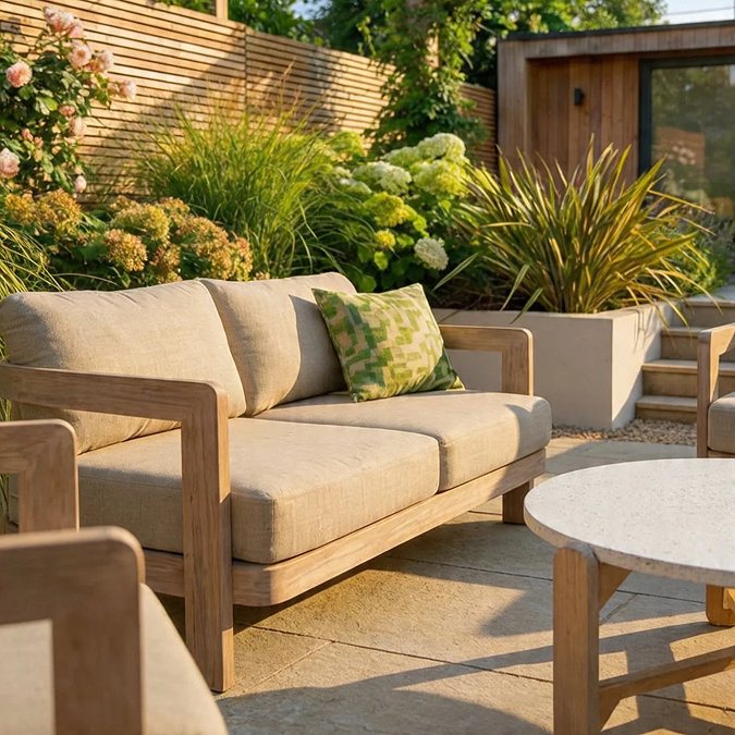 Evora 4 seater lounging set