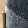 Ezra Footstool Alaska Graphite
