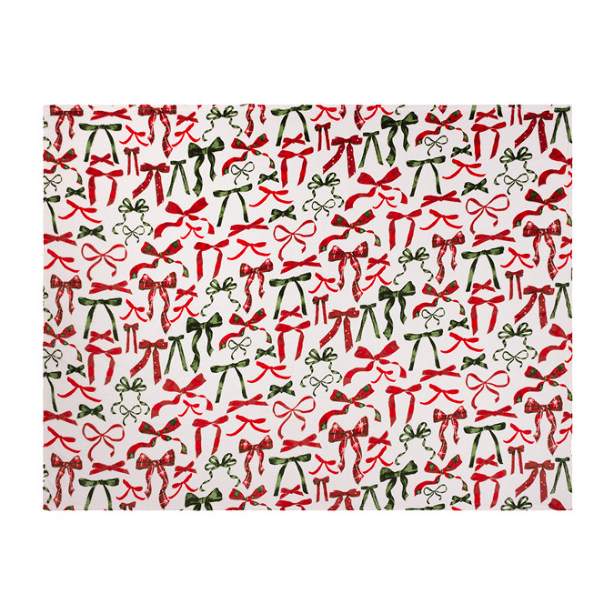 Festive Bows Throw Full
