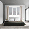 Fineline Fixed Track in matt black room set up image