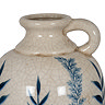 Blue amphora jug vase