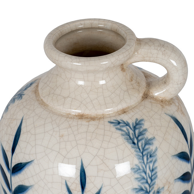 Flora Amphora Jug in blue