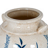 Flora Amphora Vase Blue