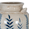 Flora Amphora Vase Blue