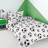 Football Fleece Rerversible Duvet Set