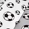 Football Fleece Grey/White Pattern