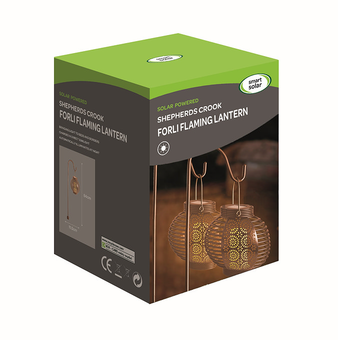 image cut out on white background of lantern box