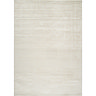 image cut out on white background of ivory rectangular rug with pattern