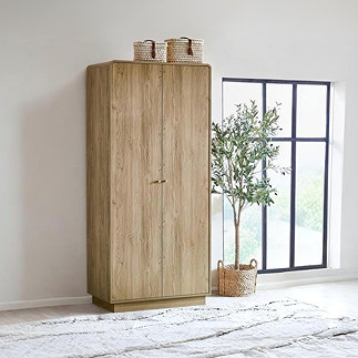 Freya Wardrobe Oak Main