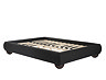Frida Deep charcoal bed lifestyle image