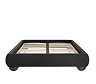 Frida Deep charcoal bed lifestyle image