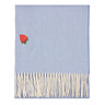 Berry Sweet Blue throw