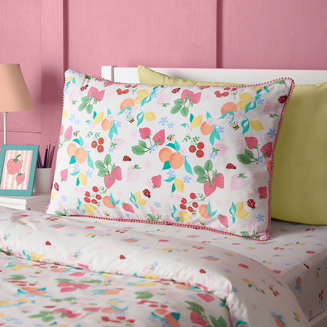 fruity friends duvet cover set