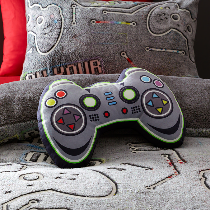 game over fleece cushion