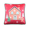 Gingerbread cushion front image 2