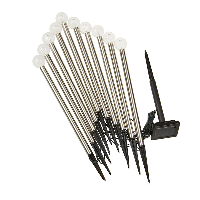 cut out of 10 stake lights
