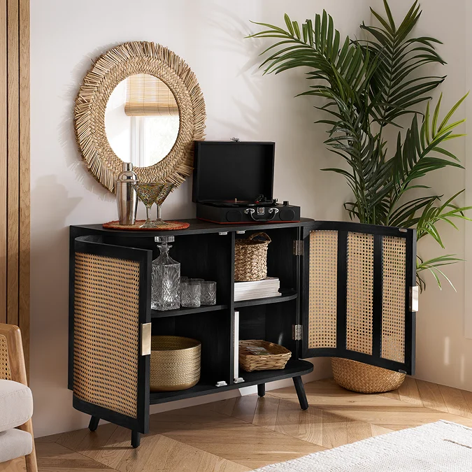 Grace Wooden 2 Door Sideboard 6