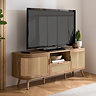 Grace Wooden TV Stand - Oak main image