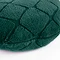 Cosy diamond Cuddle Chair cushion in bottle green close up image 2
