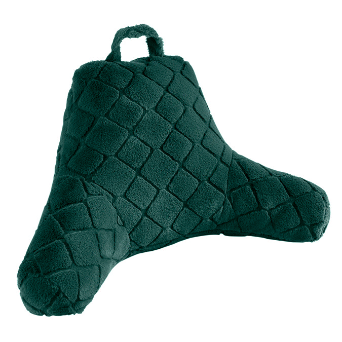 Cosy diamond Cuddle Chair cushion in bottle green product view image 4