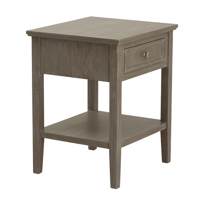 Hableton One Drawer Side Table stock image