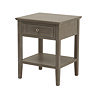 Hableton One Drawer Side Table stock image
