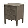 Hableton Three Drawer Side Table Image