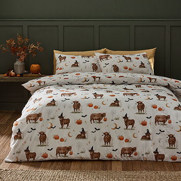 Halloween Highland Cow Reverse