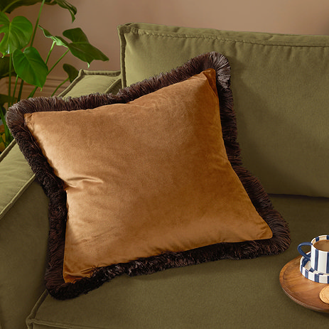 Halo caramel cushion image