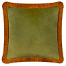Halo olive cushion image