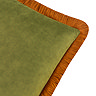 Halo olive cushion image