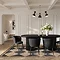 Hamilton Velvet Dining Chair Set - Black main image