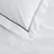 Hamstead Silver 200TC Duvet Cover Set - White carousel image