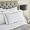 Hamstead Silver 200TC Duvet Cover Set - White carousel image