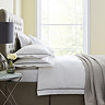 Hamstead Silver 200TC Duvet Cover Set - White main image