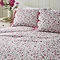 Hannah Floral Bow Fastening Duvet Cover Set - Pink carousel image