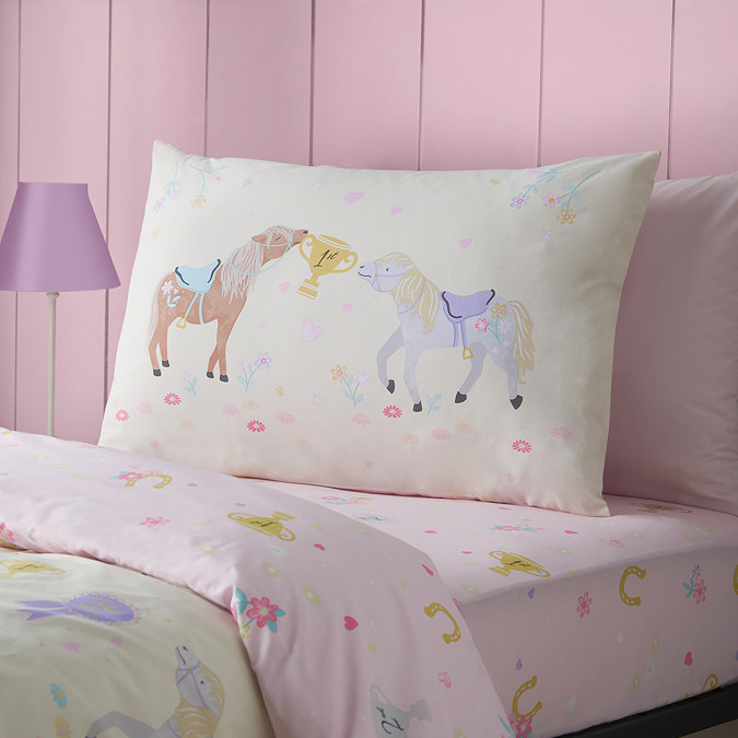 Happy horses duvet cover set image