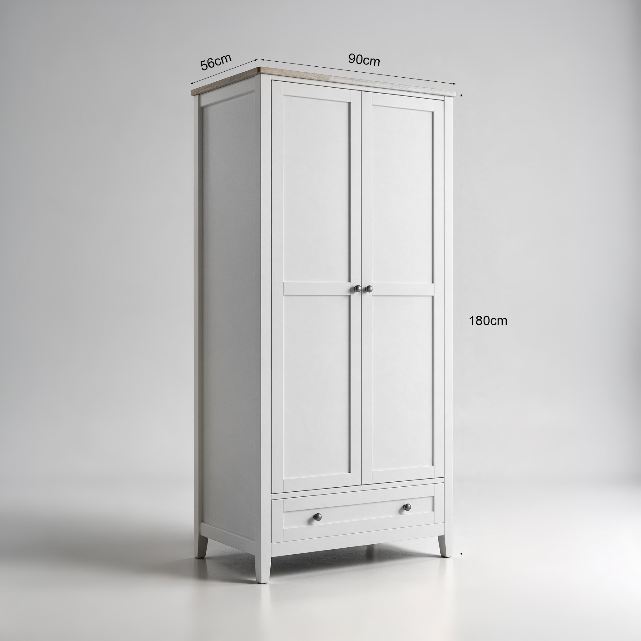 Hardwick Wardrobe dimensions
