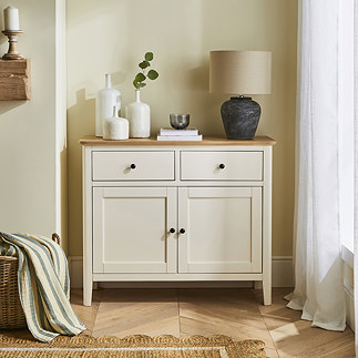Harrogate Painted 2 Door Sideboard - White main image