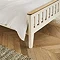 Harrogate Painted Slatted Bed - White carousel image