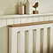 Harrogate Painted Slatted Bed - White carousel image